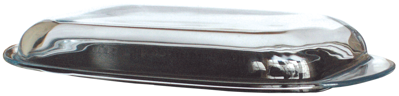 Oval glass lid 33x22 cm