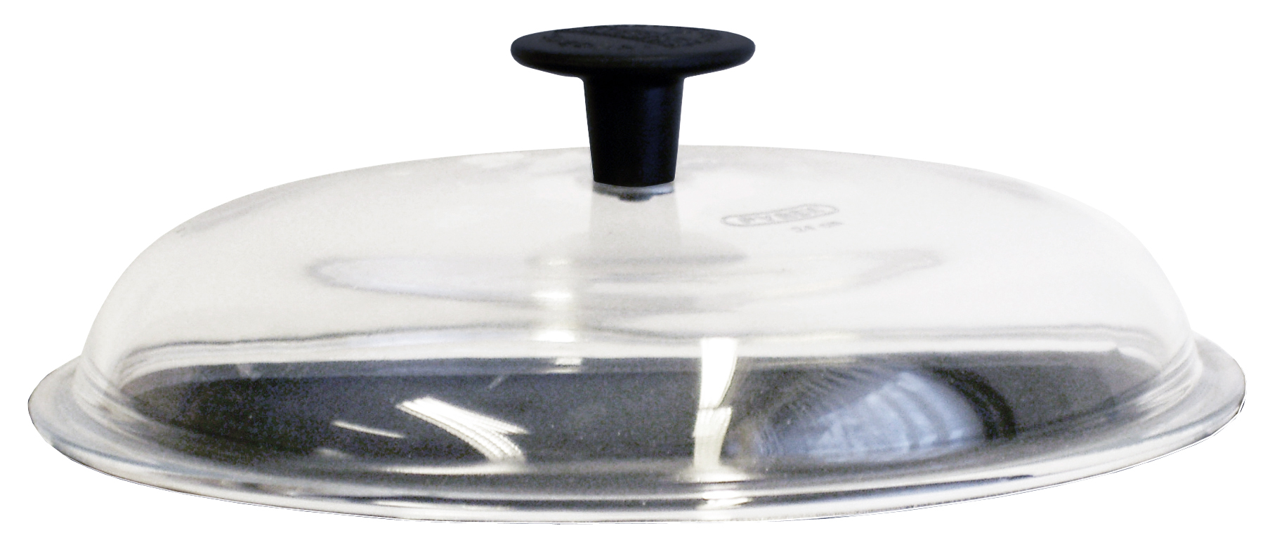 Round glass lid 24 cm